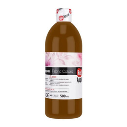 Red Apple Kumaş Boyası 500 ml. KAHVERENGİ - Red Apple