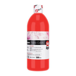 Red Apple Kumaş Boyası 500 ml. KIRMIZI - Red Apple