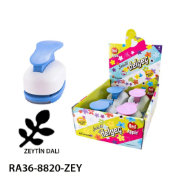 Red Apple Mega Boy Şekilli Delgeç Şekilgeç 2'' (5 cm.) ZEYTİN DALI - Red Apple
