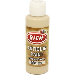Rich Antiquin Paint Eskitme Ahşap Boyası 120 cc. 1618 Linen - Rich