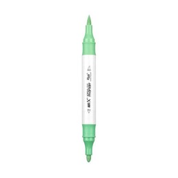 Rich Art-X Acrylic Duo Marker Çift Uçlu Su Bazlı Boyama Markörü No:147 Açık Nane Yeşili - Rich