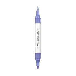 Rich Art-X Acrylic Duo Marker Çift Uçlu Su Bazlı Boyama Markörü No:149 Açık Lila - Rich