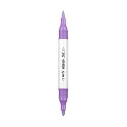 Rich Art-X Acrylic Duo Marker Çift Uçlu Su Bazlı Boyama Markörü No:158 Leylak - Rich