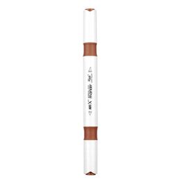 Rich Art-X Acrylic Duo Marker Çift Uçlu Su Bazlı Boyama Markörü No:38 Koyu Kahve - 2