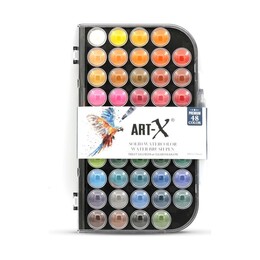 Rich Art-X Premium Tablet Sulu Boya Seti 48 Renk - Rich