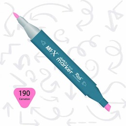 Rich Art-X Sketch Marker Duo Çift Uçlu Marker Kalem 190 Carnation - Rich