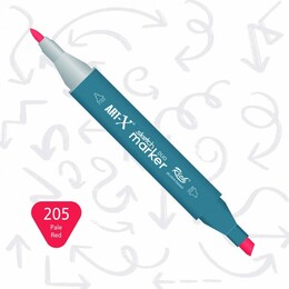 Rich Art-X Sketch Marker Duo Çift Uçlu Marker Kalem 205 Pale Red - Rich
