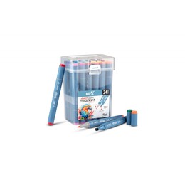Rich Art-X Sketch Marker Duo Çift Uçlu Marker Kalem Seti 24 Renk - Rich