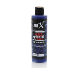 Rich Art-X Su Bazlı Linol Baskı Boyası 240 cc. MAVİ - Rich