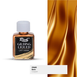 Rich Gilding Liqued Likit Sıvı Varak 75 cc. BAKIR - Rich