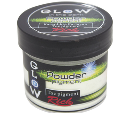 Rich Glow Powder (Karanlıkta Parlayan) Toz Pigment 60 cc. 11374 NATUREL YEŞİL - Rich