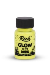 Rich Karanlıkta Parlayan (Glow In The Dark) Hayalet Boya 50 cc. SARI - Rich