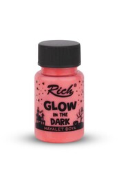 Rich Karanlıkta Parlayan (Glow In The Dark) Hayalet Boya 50 cc. PEMBE - Rich