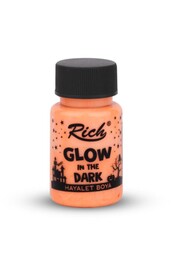 Rich Karanlıkta Parlayan (Glow In The Dark) Hayalet Boya 50 cc. TURUNCU - Rich