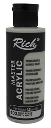 Rich Master Akrilik Boya 120 cc. 103 Kirli Beyaz - Rich