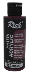 Rich Master Akrilik Boya 120 cc. 154 Bordo - 1