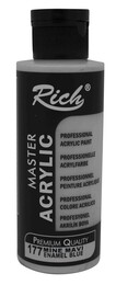 Rich Master Akrilik Boya 120 cc. 177 Mine Mavi - Rich