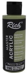 Rich Master Akrilik Boya 120 cc. 196 Su Yeşili - Rich