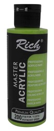 Rich Master Akrilik Boya 120 cc. 200 Fıstık Yeşili - Rich