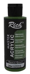 Rich Master Akrilik Boya 120 cc. 204 Çimen - 1