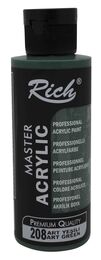Rich Master Akrilik Boya 120 cc. 208 Art Yeşili - 2
