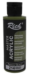 Rich Master Akrilik Boya 120 cc. 214 Haki - 1