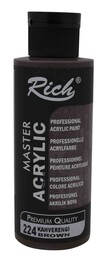 Rich Master Akrilik Boya 120 cc. 224 Kahverengi - Rich