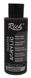 Rich Master Akrilik Boya 120 cc. 224 Kahverengi - 1