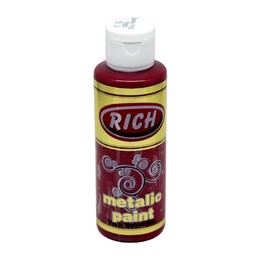 Rich Metalik Akrilik Boya 120 cc. 762 BORDO - Rich