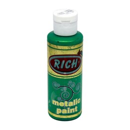 Rich Metalik Akrilik Boya 120 cc. 766 YAPRAK YEŞİLİ - Rich