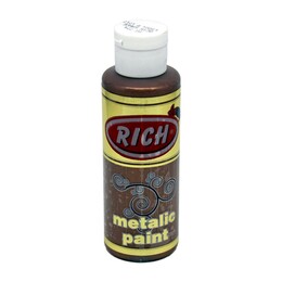 Rich Metalik Akrilik Boya 120 cc. 774 AÇIK KAHVE - Rich