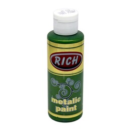 Rich Metalik Akrilik Boya 120 cc. 778 CEVİZ YEŞİLİ - Rich