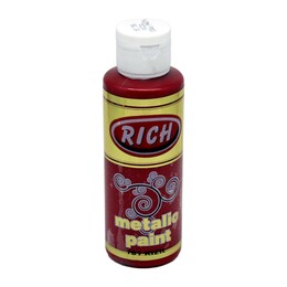 Rich Metalik Akrilik Boya 120 cc. 781 KIZIL - Rich