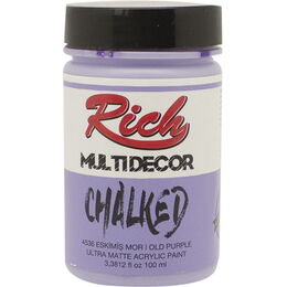 Rich Multi Decor Chalked Akrilik Boya 100 cc. 4536 ESKİMİŞ MOR - 1