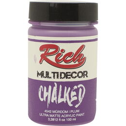 Rich Multi Decor Chalked Akrilik Boya 100 cc. 4542 MÜRDÜM - 1