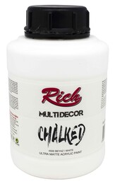 Rich Multi Decor Chalked Akrilik Boya 1750 gr. 4500 BEYAZ - Rich