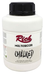 Rich Multi Decor Chalked Akrilik Boya 1750 gr. 4574 PARİS GRİ - Rich