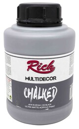 Rich Multi Decor Chalked Akrilik Boya 1750 gr. 4576 İS SİYAHI - Rich