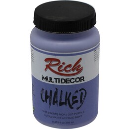 Rich Multi Decor Chalked Akrilik Boya 250 cc. 4536 ESKİMİŞ MOR - Rich