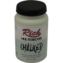 Rich Multi Decor Chalked Akrilik Boya 250 cc. 4562 SOFT YEŞİL - Rich