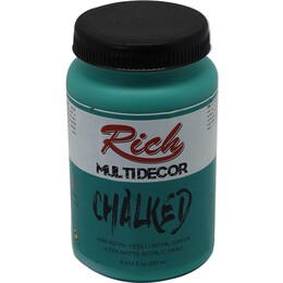 Rich Multi Decor Chalked Akrilik Boya 250 cc. 4566 ROYAL YEŞİL - Rich