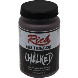 Rich Multi Decor Chalked Akrilik Boya 250 cc. 4586 KAHVERENGİ - 1