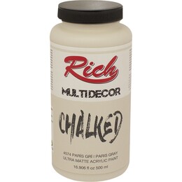 Rich Multi Decor Chalked Akrilik Boya 500 cc. 4574 PARİS GRİ - Rich