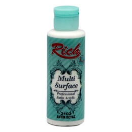 Rich Multi Surface Her Yüzey İçin Akrilik Boya 120 cc. 2102 ANTİK BEYAZ - 1