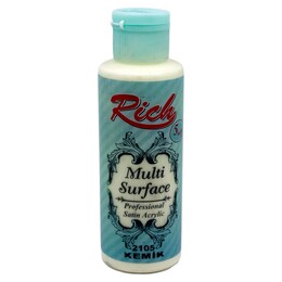 Rich Multi Surface Her Yüzey İçin Akrilik Boya 120 cc. 2105 KEMİK - Rich