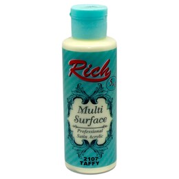 Rich Multi Surface Her Yüzey İçin Akrilik Boya 120 cc. 2107 TAFFY - Rich