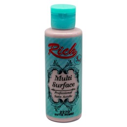 Rich Multi Surface Her Yüzey İçin Akrilik Boya 120 cc. 2270 ANTİK PEMBE - 1