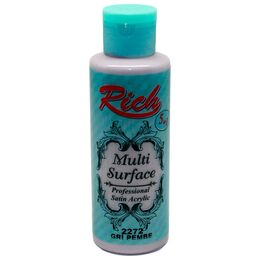 Rich Multi Surface Her Yüzey İçin Akrilik Boya 120 cc. 2272 GRİ PEMBE - 1
