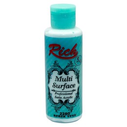 Rich Multi Surface Her Yüzey İçin Akrilik Boya 120 cc. 2280 BEBEK YEŞİL - 1