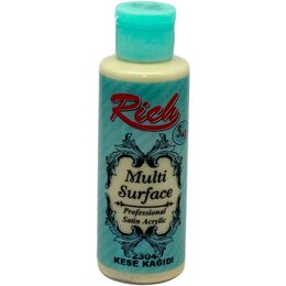 Rich Multi Surface Her Yüzey İçin Akrilik Boya 120 cc. 2304 KESE KAĞIDI - 1
